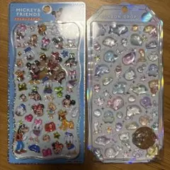 ボンボンドロップシールsher &プチドロップステッカー ミッキー