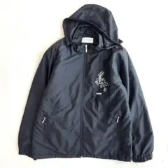 カステルバジャック　ワイリーコヨーテ　　ヴィンテージ　ナイロンジャケット　黒XL