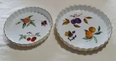 Royal Worcester Evesham タルト皿 2枚セットのサムネイル