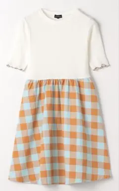 130 グリーンレーベルリラクシング　袖付きワンピースのサムネイル