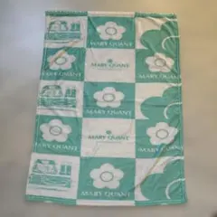 MARY QUANT マリークワント ノベルティ ブランケット ひざ掛け 花柄