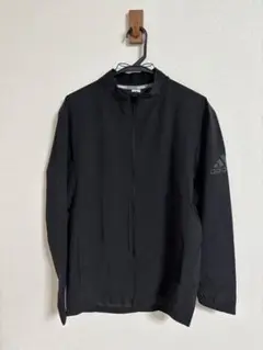 【値下げ】adidas アディダス ブラック ジップアップジャケット