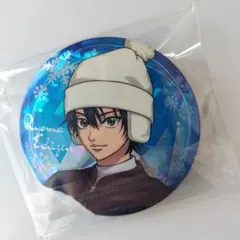 越前リョーマ 新テニスの王子様 JF2025 きらきら缶バッジ 雪遊び