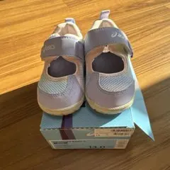 asics キッズスニーカー 13.0cm 紫