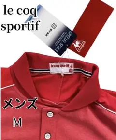 le coq sportif ゴルフシャツ メンズ M ピンク ルコック