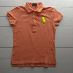 Ralph Lauren The Skinny Polo 半袖 オレンジ