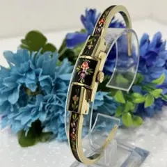 RITMA花柄装飾 手巻き腕時計　バングルウォッチ　ゴールド　スイス製　稼働品 2026年最新】RITMAの人気アイテム - メルカリ