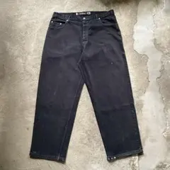 00's Levi's Silver Tab BAGGY BLACK DENIM