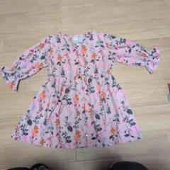 alc 花柄ワンピース 80サイズ