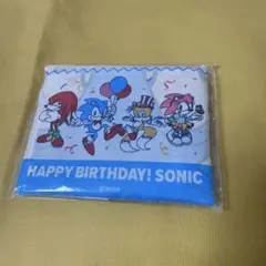 ソニック・ザ・ヘッジホッグ　バースデー　　エコバッグ　新品