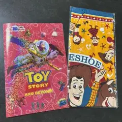 トイストーリー バンダナ クリアファイル 2点セット Disney ディズニー