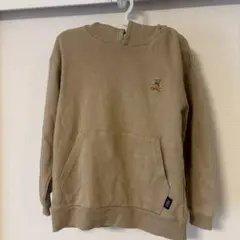 POLO ベージュ フード付きパーカー