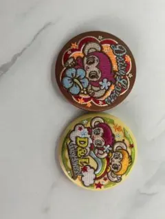 ナルミヤ刺繍缶バッジ2個セット