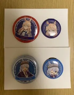 ウマ娘 シンデレラグレイ エンタメくじ 缶バッジ ゴールドシチー タマモクロス