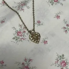 Christian Dior ハート ネックレス ゴールドのサムネイル