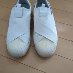 お値下げします！adidas スリッポン ホワイト
