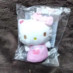 ハローキティ　当たりくじ　指人形ピンク