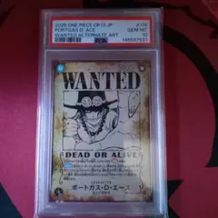 ワンピースPSA10 ポートガス・Ｄ・エース　手配書　OP13-119 SEC