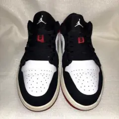 【26.5cm】ナイキ エアジョーダン1 ロー つま黒 AJ1レギュラー