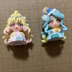 びっくらたまご　名探偵プリキュア！　プリキュアおすわりマスコット　2点セット