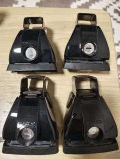 inno INFR ルーフキャリアベース 4個セット 鍵付き - メルカリ