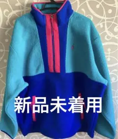 新品　レトロカラー　ボアブルゾン　ポロラルフローレン　XLサイズ