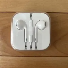 純正　Apple イヤフォン ホワイト　新品未使用