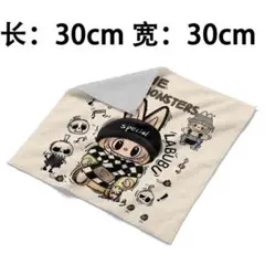 ラブブキャラクターイラストタオル 30cm