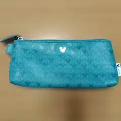 ECC ミッキーマウス ペンケース 青