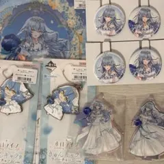 雪花ラミィセット　一番くじ ホロライブ　アクリルスタンド等　ホログラム缶バッジ