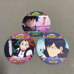 僕のヒーローアカデミア　コースターコレクション　3枚セット