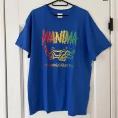 Lサイズ WANIMA 青 ラスタ 半袖Tシャツ