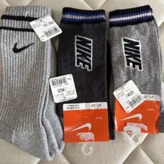 新品 NIKE ソックス 3足セット 21-26cm