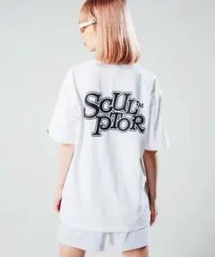 ● SCULPTOR　スカルプタ―　フラッフィーロゴ　半袖　Tシャツのサムネイル