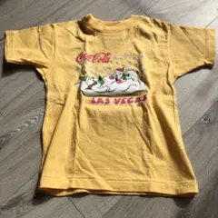 Coca-Cola イエロー Tシャツ （110cm相当）