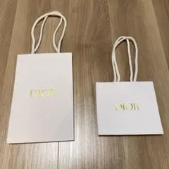 Dior ホワイトショップ袋セット