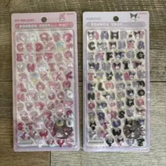 【正規品】 ボンボンドロップシール サンリオ moji マイメロ クロミ 2枚