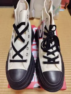 コンバースオールスターハイ 厚底 スニーカー