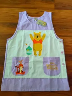 保育士エプロン くまのプーさん(未使用)