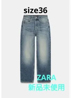 【新品未使用】ZARA　デニム　size36のサムネイル