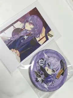 にじさんじ 星導ショウ 2nd 2周年 缶バッジ カード Dytica