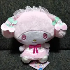 【匿名発送・ほぼ最安値】マイメロディ　しろいちごBIGぬいぐるみ