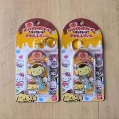 サンリオキャラクターズ チョコレートマスコットチャーム 2種セットポムポムプリンのサムネイル