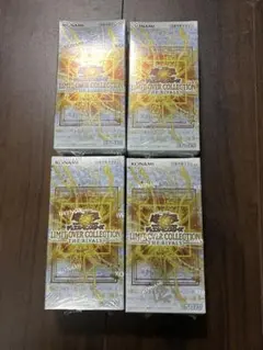 遊戯王 リミットオーバーコレクションライバルズ4BOX 未開封 シュリンク付き