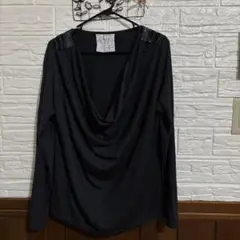 OWN KBF ドレープネック長袖トップスのサムネイル