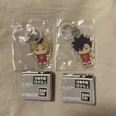 【匿名配送】ハイキュー!! ふらっとめじるしアクセサリー　弧爪研磨 黒尾鉄朗