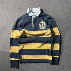 POLO RUGBY RALPH LAUREN XS ボーダー ラガーシャツ