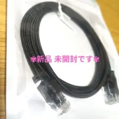 ELECOM LANケーブル ブラック Cat6A ✾未開封✾送料込み✾