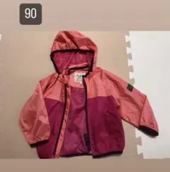 90サイズ ピンクオレンジ ジャケット