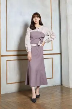 Herlipto Cache-Coeur Belted ShirtDress - メルカリ